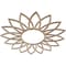 Ekena Millwork Daisy Wood Fretwork Pierced Ceiling Medallion, Red Oak, 20"OD x 7"ID x 1/4"T CMWP20X20X0250DARO - alternate 4